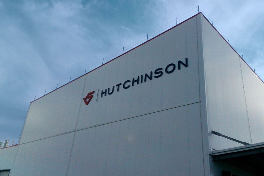 Hutchinson - ALUBOND reklame